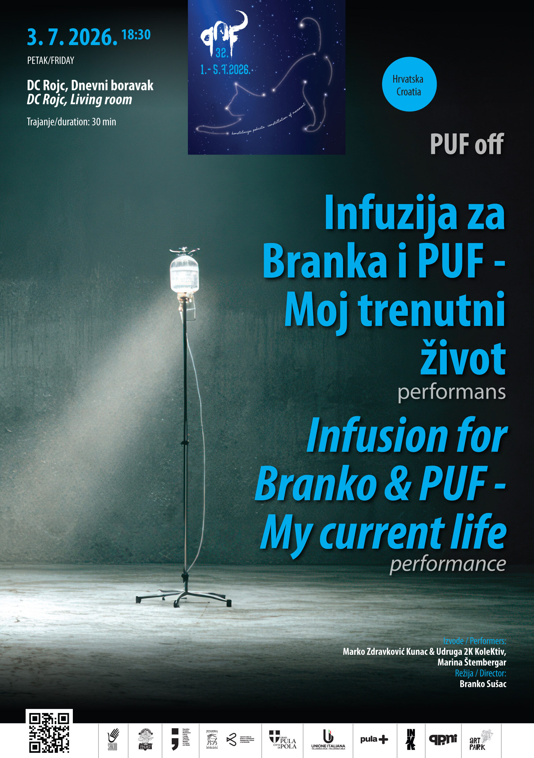 PUF OFF – Infuzija za Branka i PUF – Moj trenutni život/Infusion for Branko & PUF – My current life