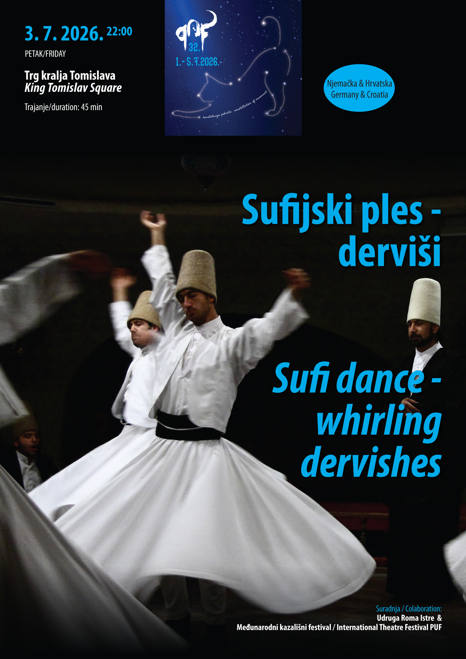 Sufijski ples- Derviši/Sufi dance - Whirling dervishes