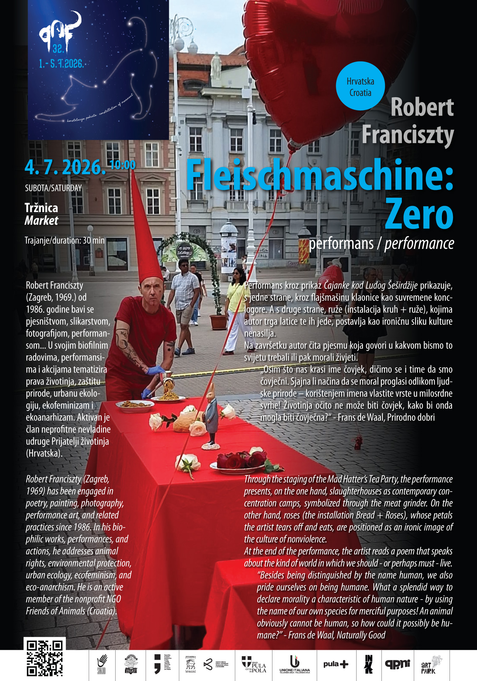 ROBERT FRANCISZTY - Fleishmaschine: Zero